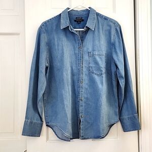 J Crew chambray shirt.
